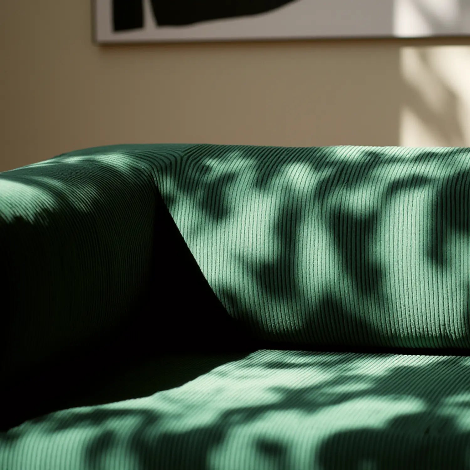 Sofá Cama Bloom Tecido Boucle Verde Musgo - Sofá na Caixa