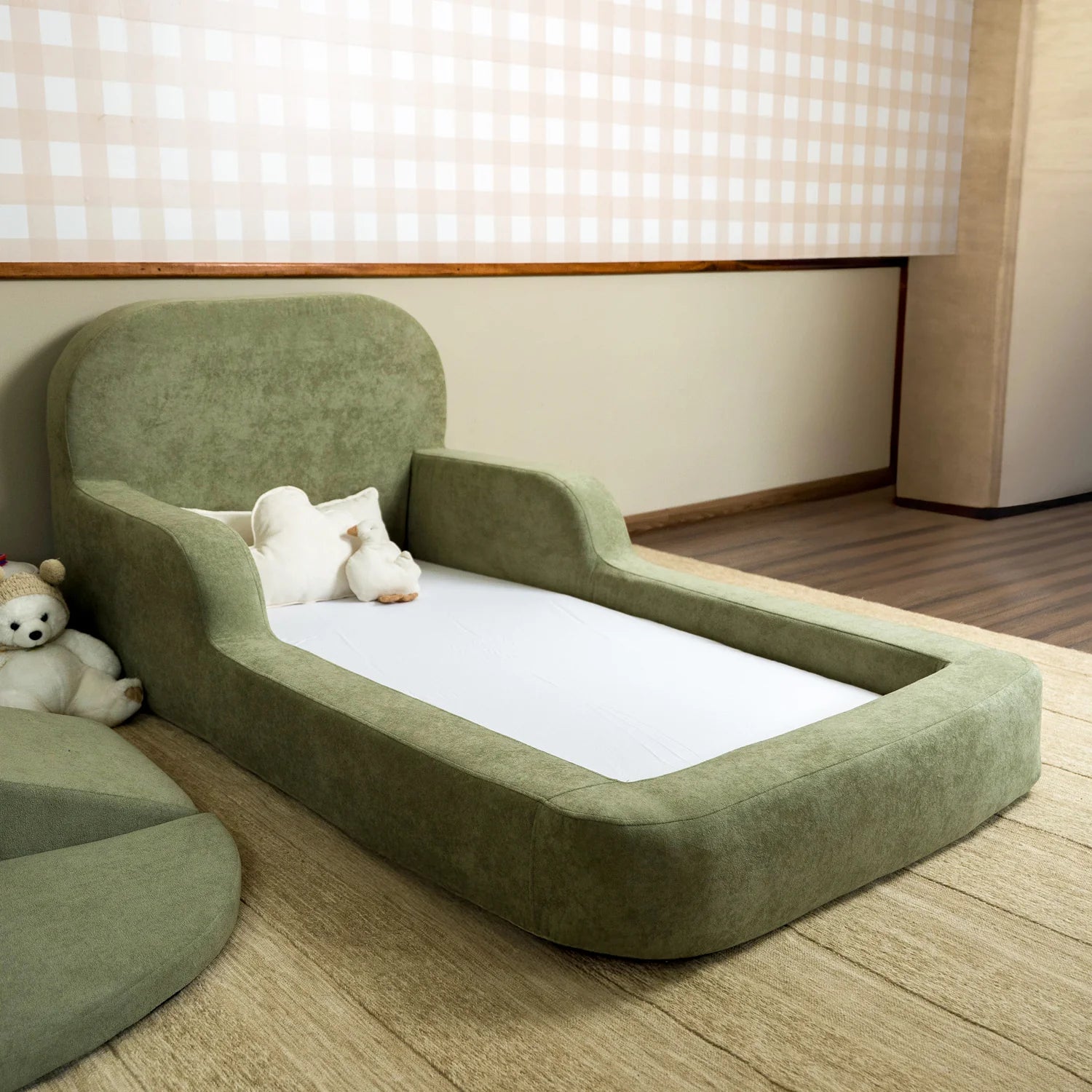 Cama Montessoriana Solteiro - Verde