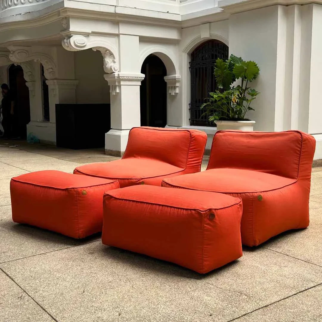 Kit Enjoy, 2 Puffs Poltrona Joy + 2 Apoios