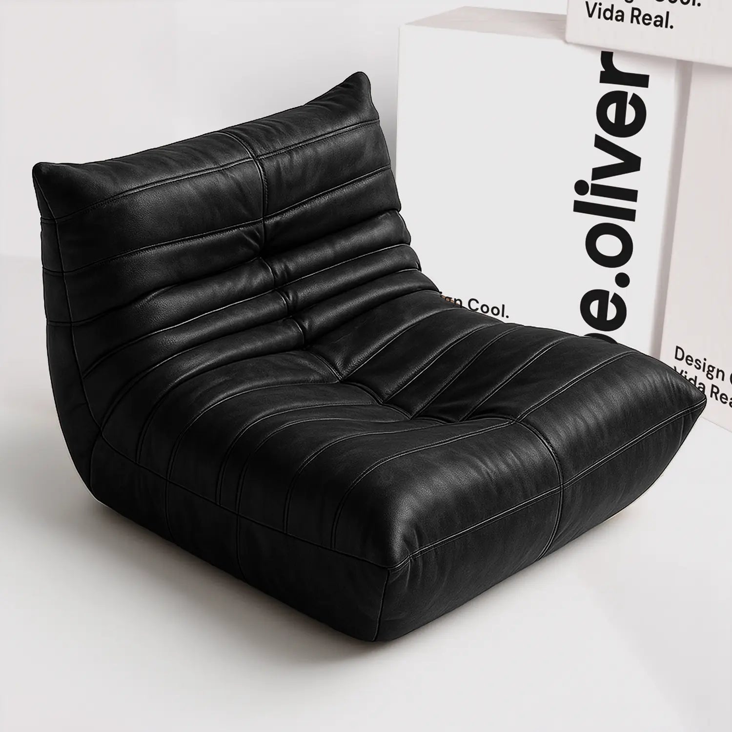 Poltrona Cozy - Corino Preto