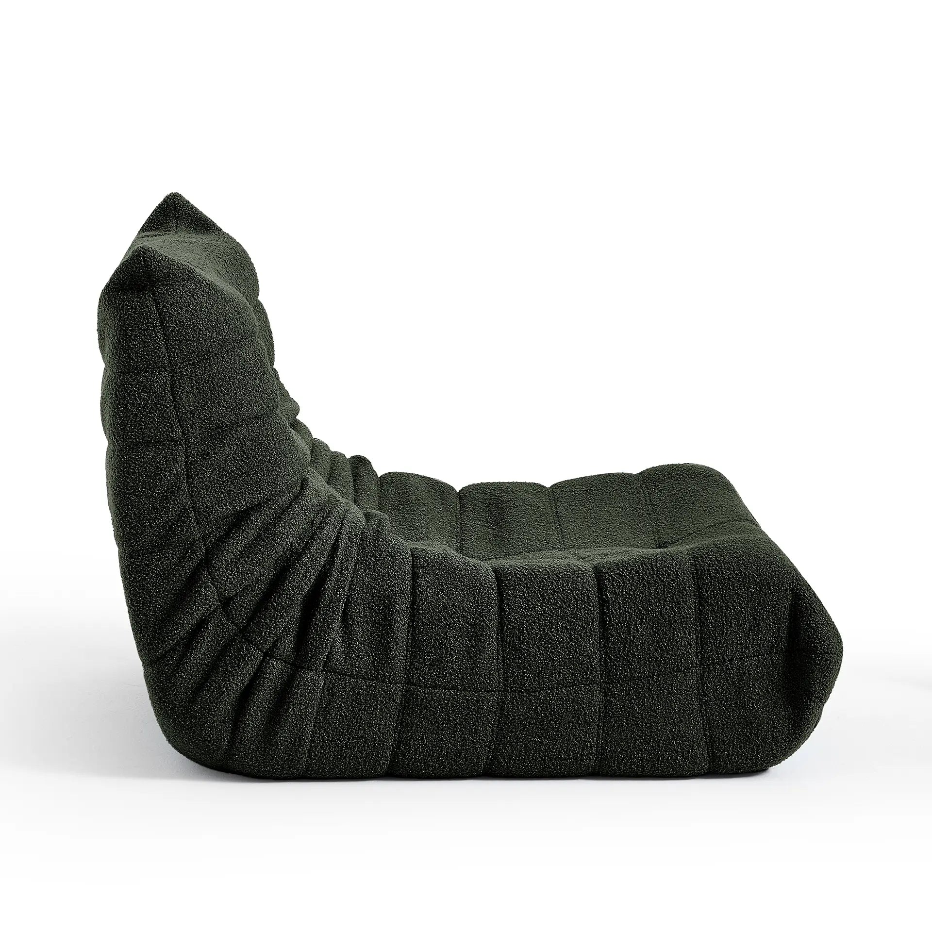 Poltrona Design 1973 Verde 1 unidade Sofá na Caixa