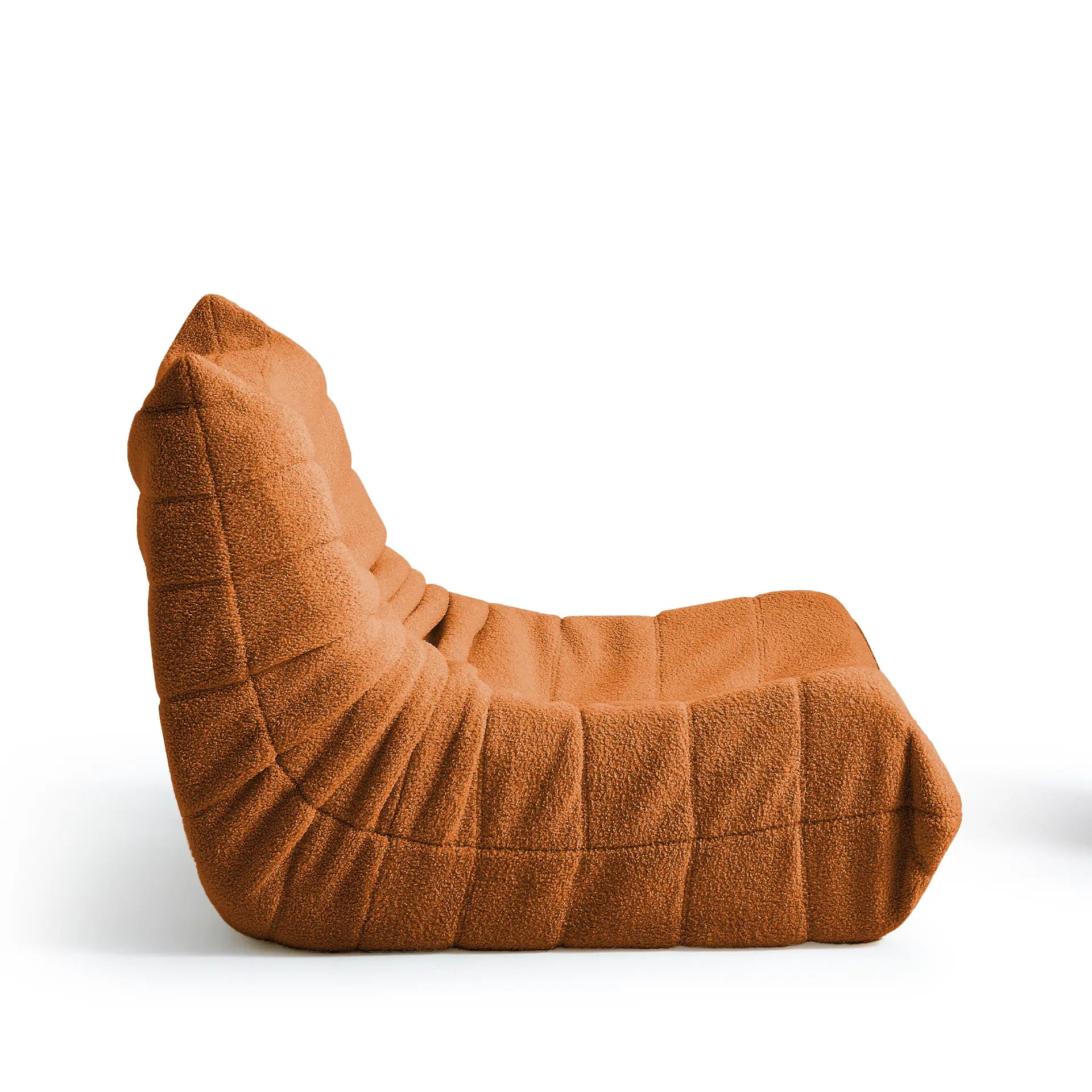 Poltrona Design 1973 Laranja 2 unidades Sofa na Caixa