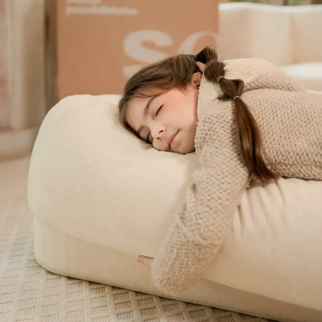 Puff Cama Pet Humana - Sofá na Caixa