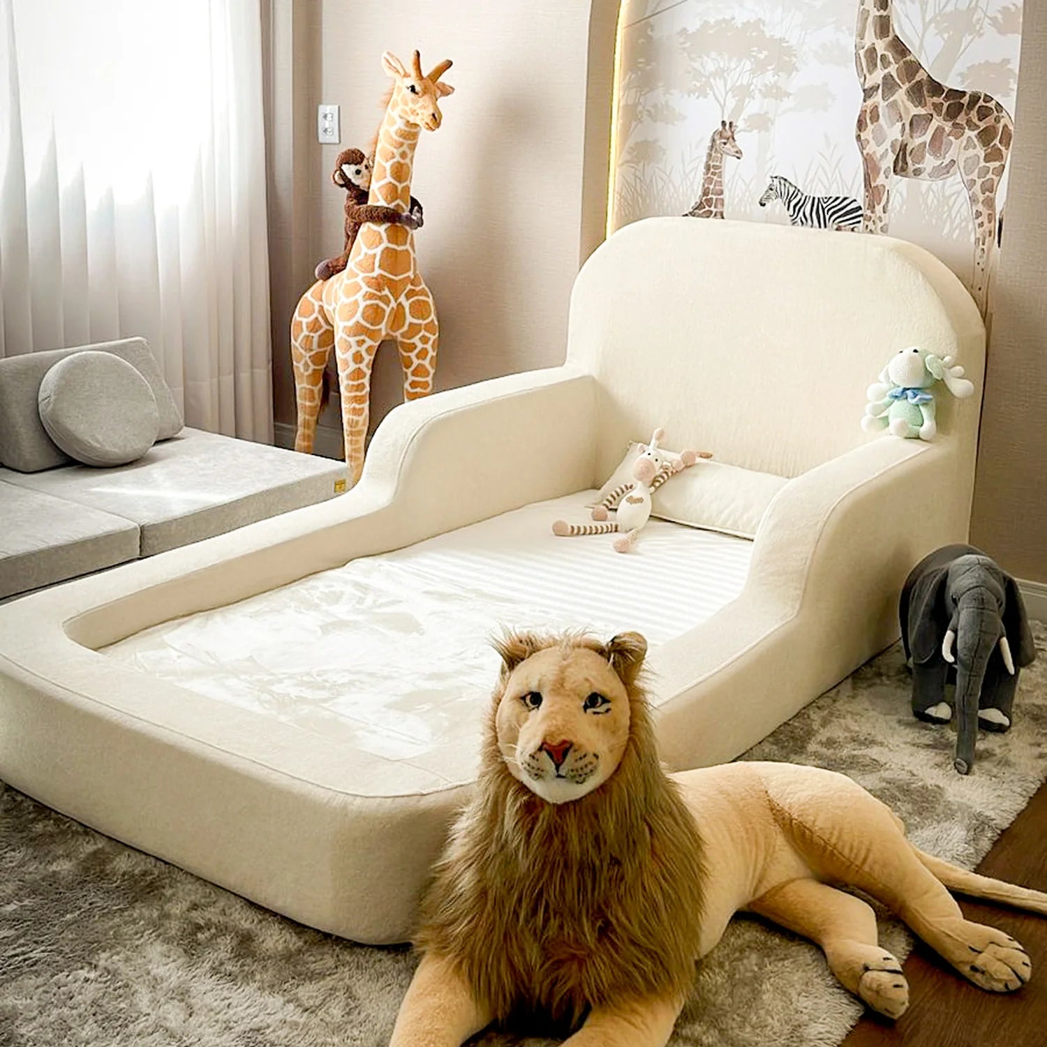 Cama Montessoriana Solteiro - Azul Marinho