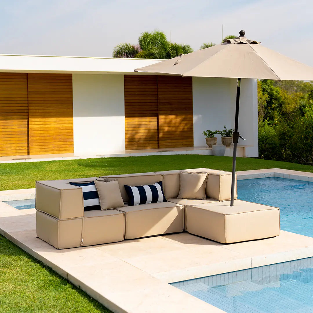 Lounge Zimma com 4 Módulos + Ombrelone