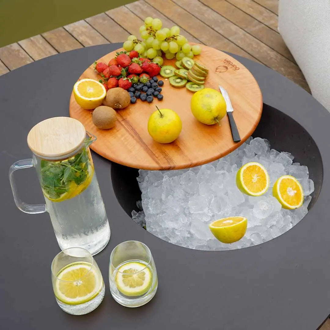 Kit 4 Puffs Puzz Modular + Champanheira + Ombrelone