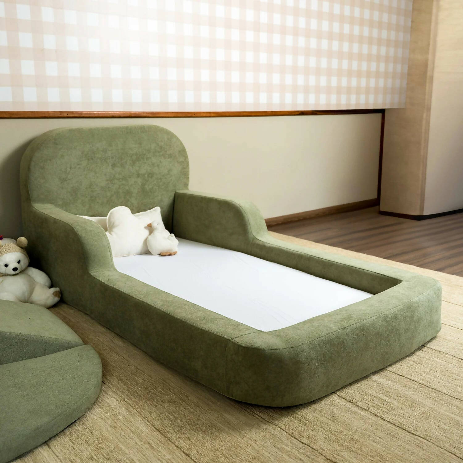 Cama Montessoriana Solteiro - Verde