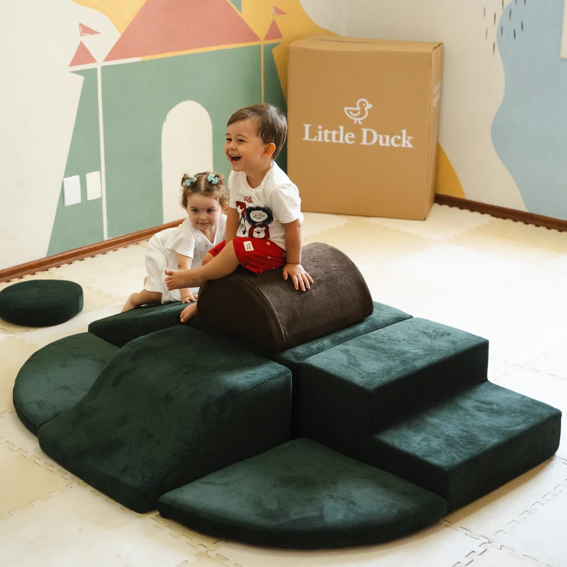 Play Baby 4 Módulos - Rosa | Little Duck