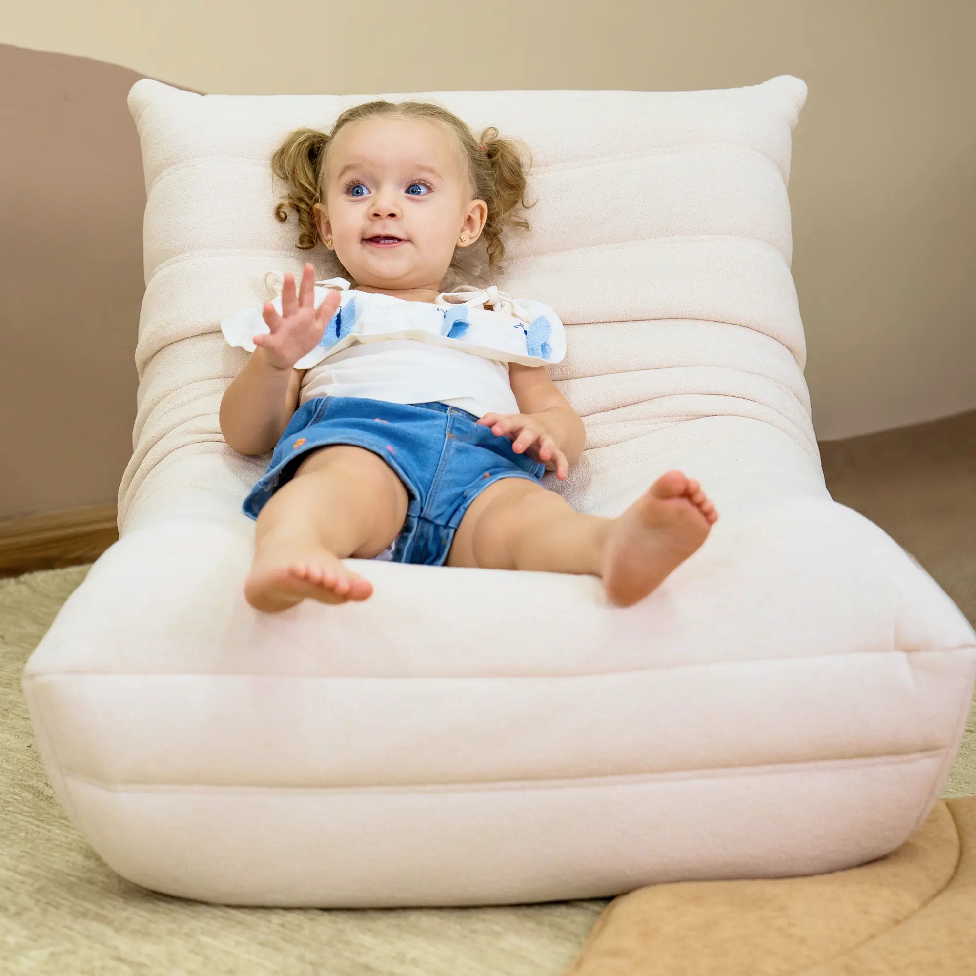 Poltrona Duck Infantil  - Linho