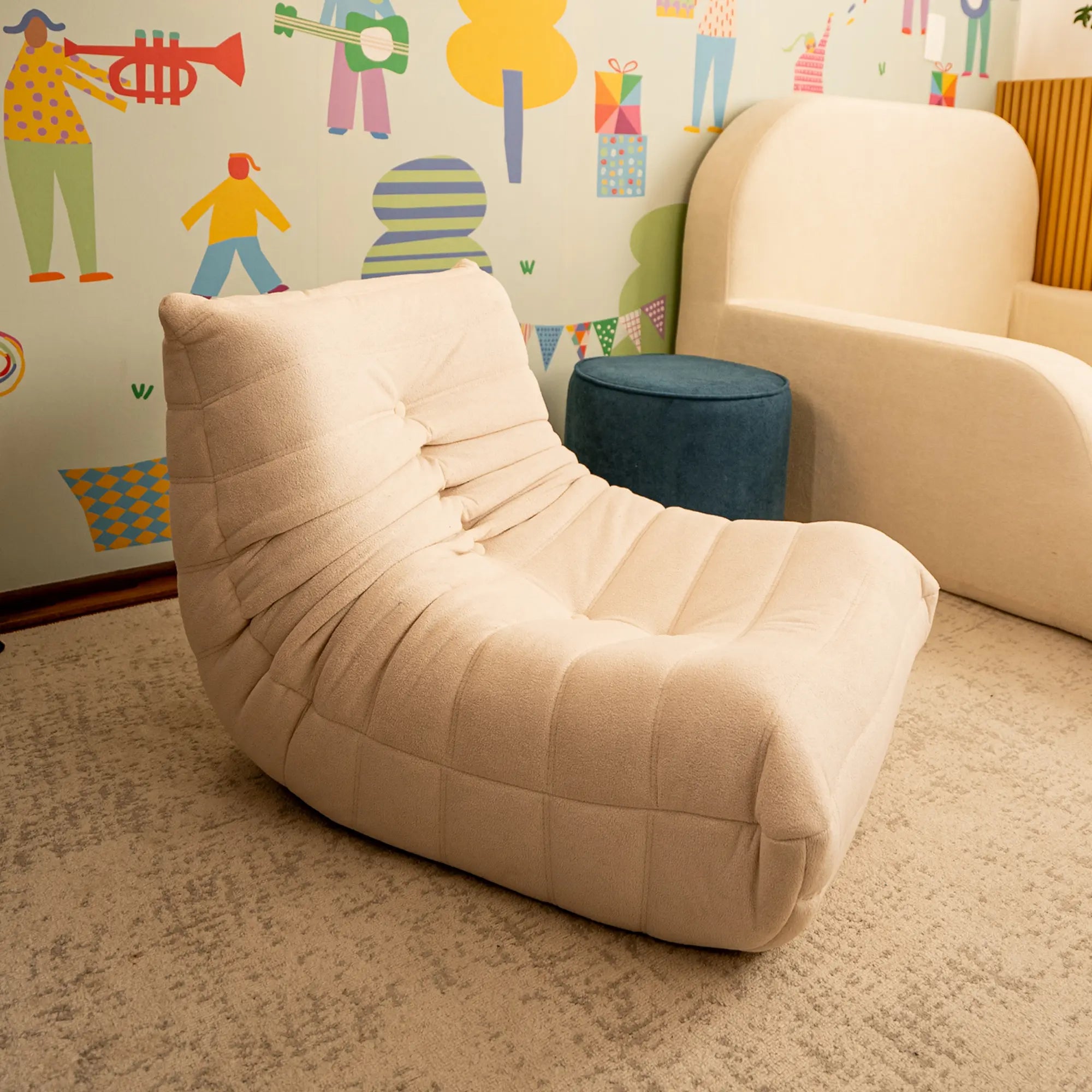 Poltrona Duck Infantil - Cinza