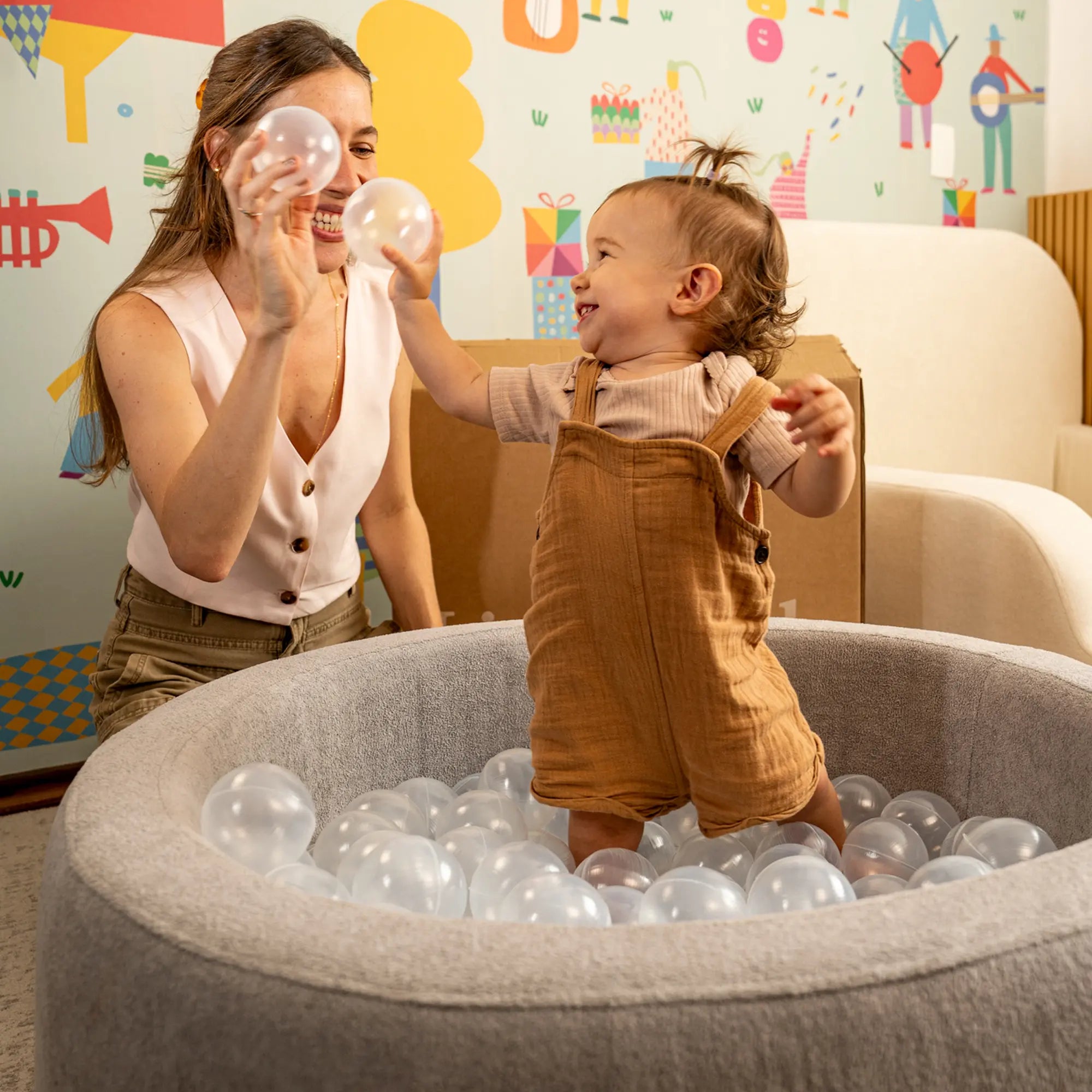 Pool Kids - Cinza | Little Duck ‎ ‎ ‎