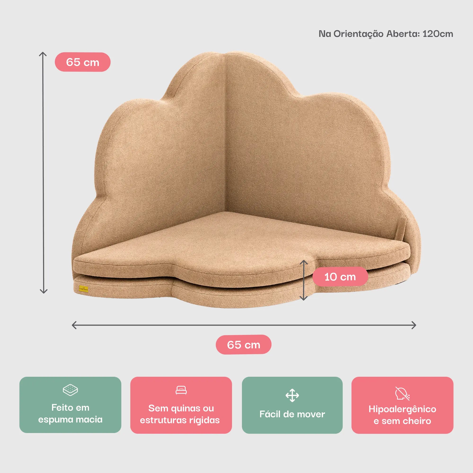 FlowerPad Tatame - Mostarda | Little Duck