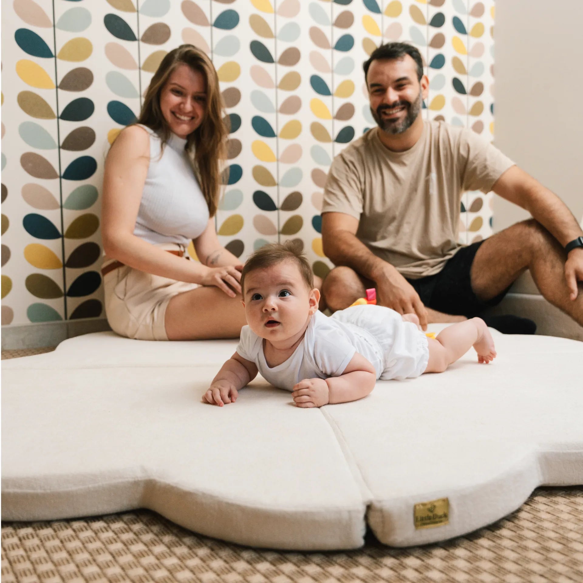 FlowerPad Tatame - Cinza | Little Duck