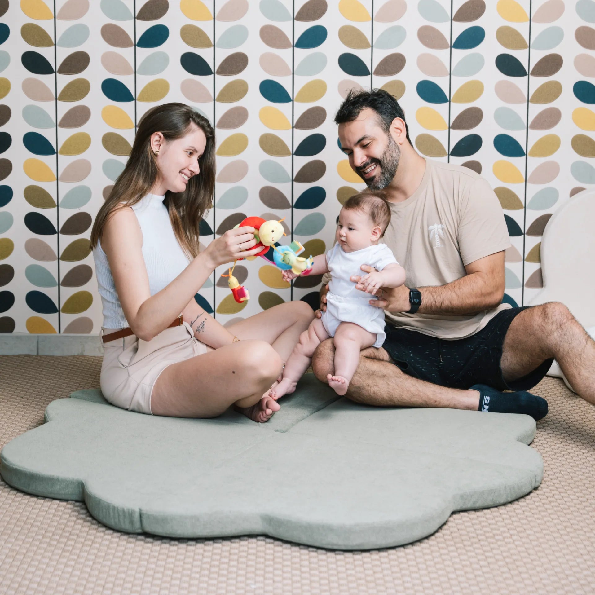 FlowerPad Tatame - Azul claro | Little Duck