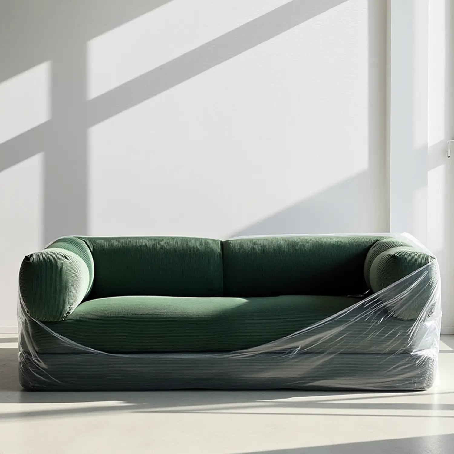 Sofá Cama Bloom Tecido Boucle Verde Musgo - Sofá na Caixa