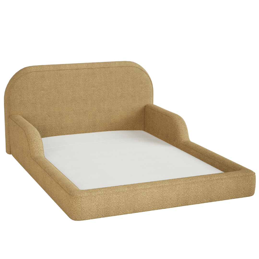 Cama Montessoriana Casal - Mostarda | Little Duck