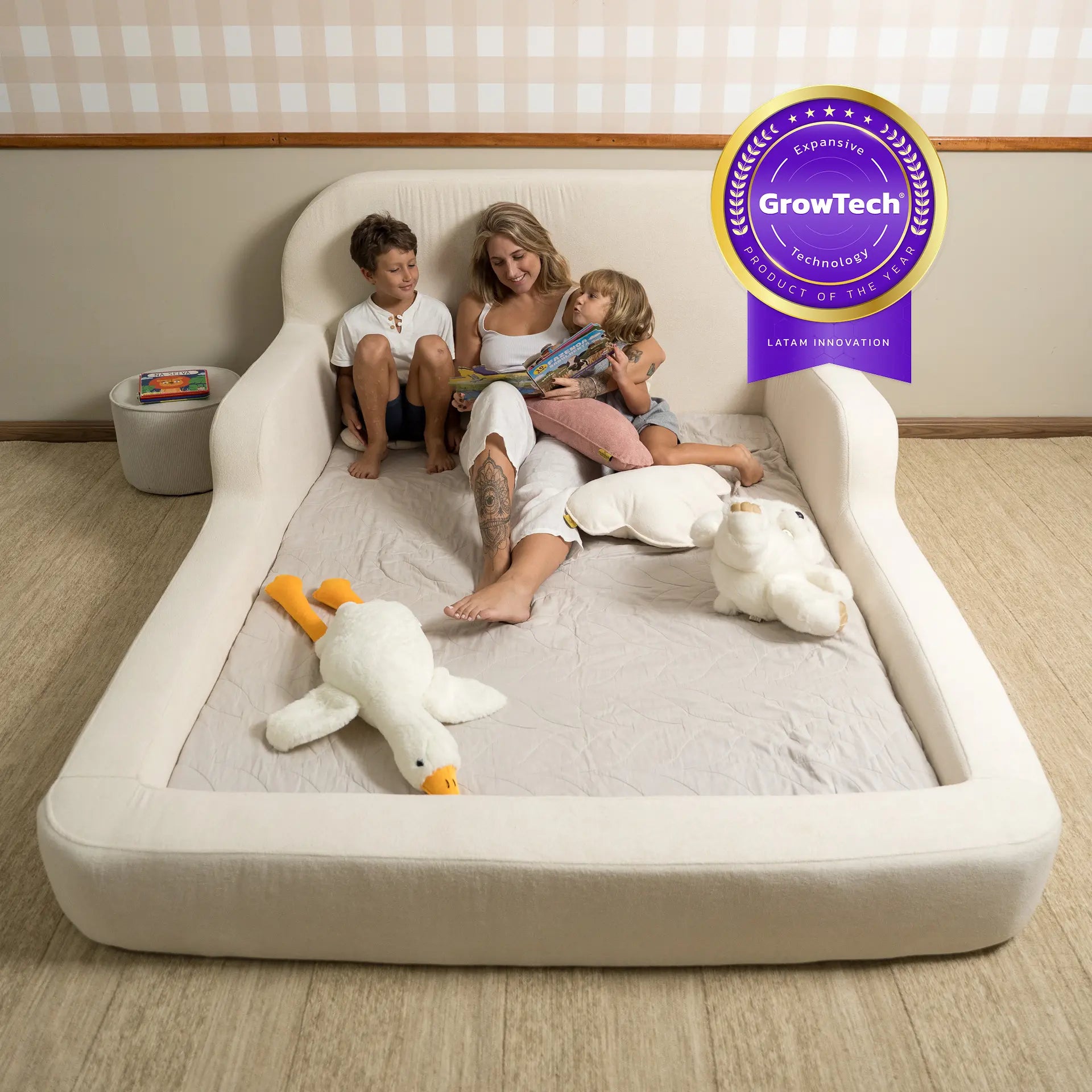 Cama Montessoriana Casal - Azul Marinho | Little Duck