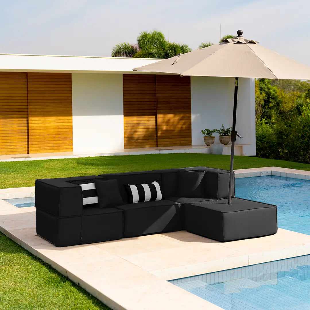 Lounge Zimma com 4 Módulos + Ombrelone