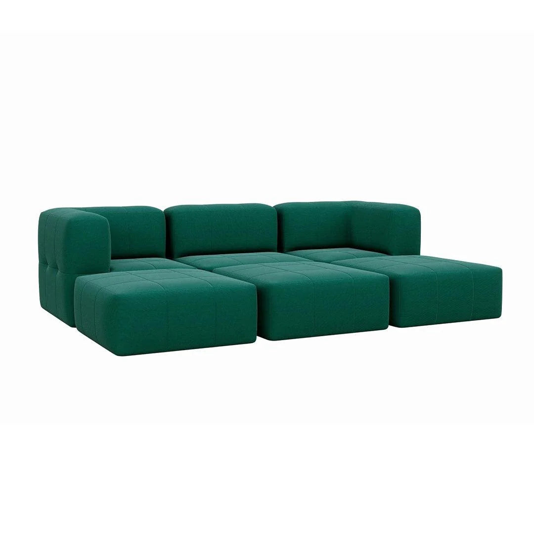 Lounge de 6 Puffs Modulares - Eco Flame Garden